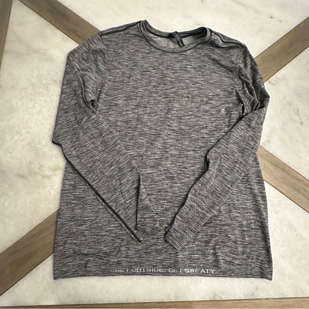 NWT Lululemon Gray Long Sleeve Men's Shirt